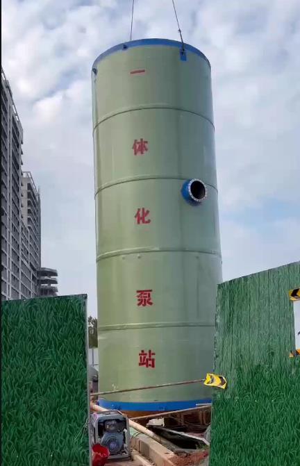 沿河一体化泵站